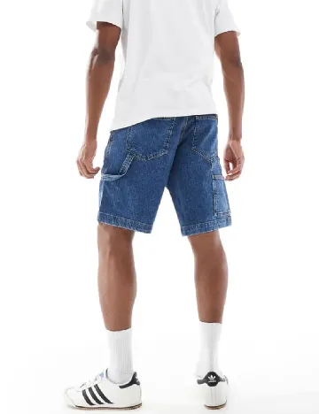 Pantaloni scurti Denim Project, albastru Albastru