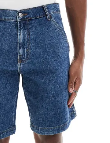 Pantaloni scurti Denim Project, albastru Albastru
