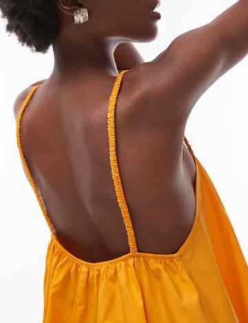 Rochie scurta Top Shop, portocaliu