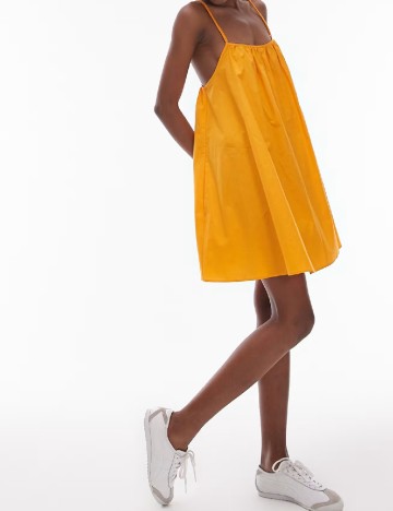 Rochie scurta Top Shop, portocaliu