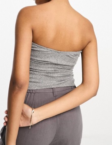 Top ASOS Curve, gri