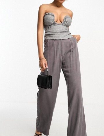 Top ASOS Curve, gri