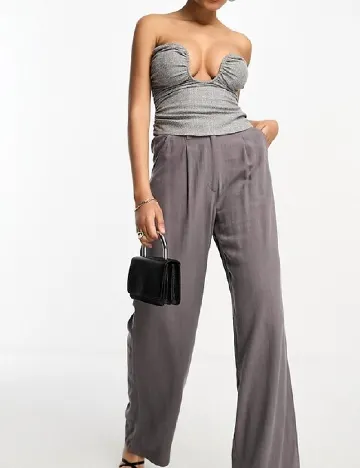 Top ASOS Curve, gri Gri