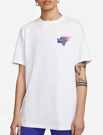 Tricou Nike, alb Alb