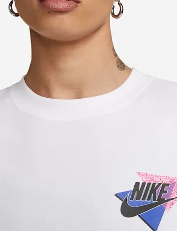 Tricou Nike, alb Alb
