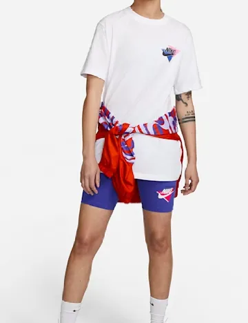 Tricou Nike, alb Alb