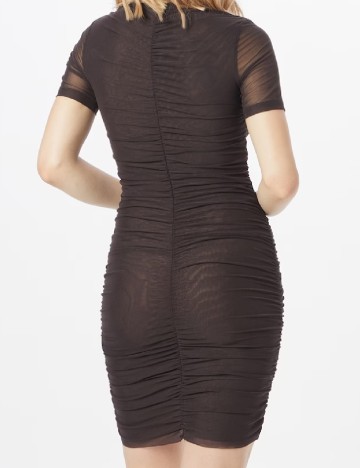 Rochie scurta Weekday, maro