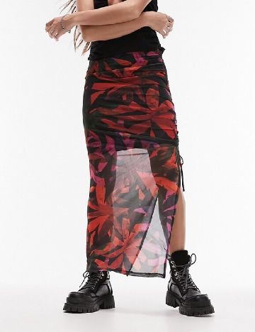 Fusta Top Shop, mix culori