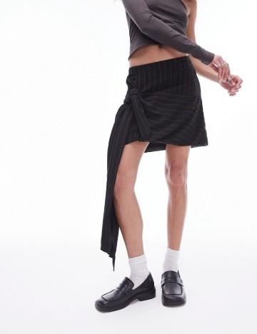 Fusta Top Shop, negru
