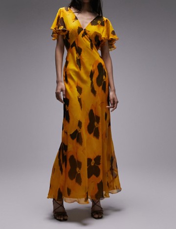 Rochie lunga Top Shop, galben