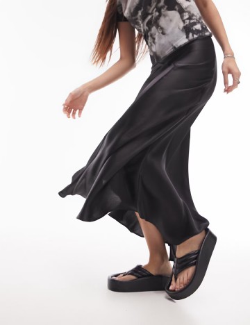 Fusta Top Shop, negru