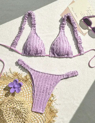 Costum de baie SHEIN, lila Mov