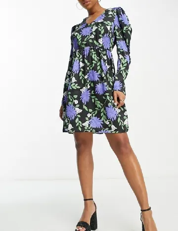 Rochie scurta Y.A.S, floral print Floral print