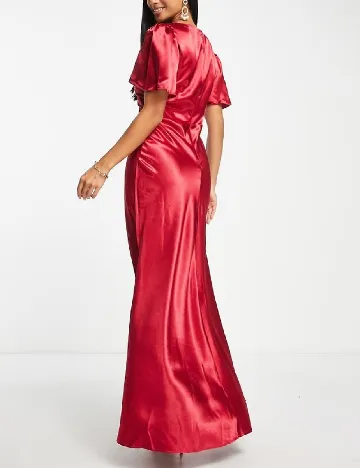 Rochie lunga Little Mistress, rosu Rosu