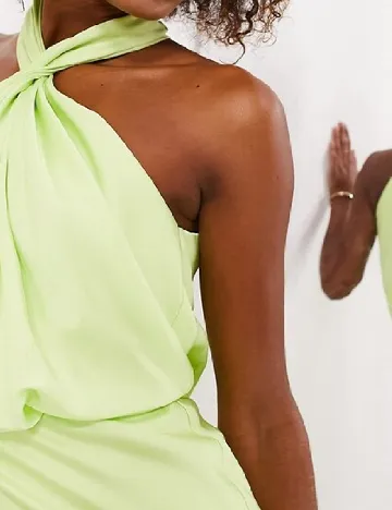 Rochie lunga ASOS, verde Verde