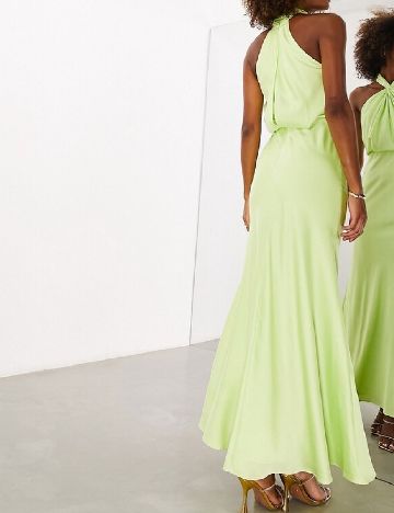 Rochie lunga ASOS, verde