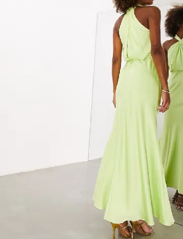 Rochie lunga ASOS, verde Verde