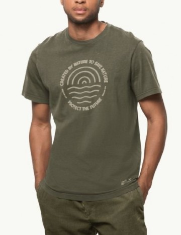 Tricou Jack Wolfskin, verde