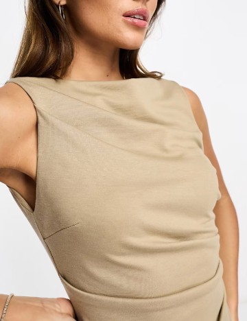 Rochie lunga ASOS, maro