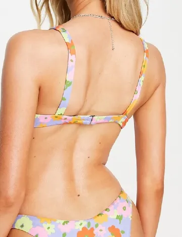 Sutien de baie Bershka, floral print Floral print