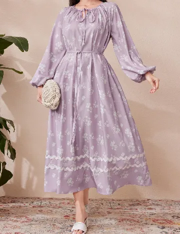 Rochie lunga SHEIN, lila Mov