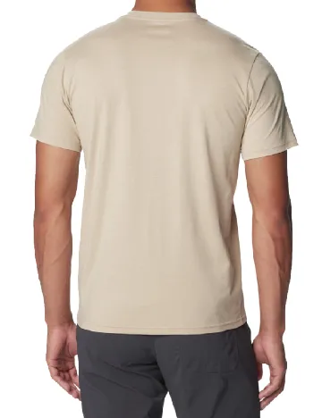 Tricou Columbia, bej Crem
