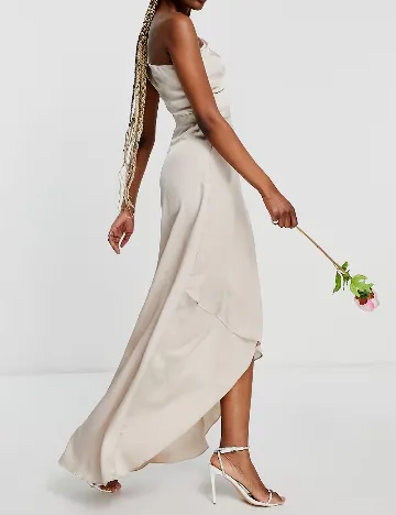 Rochie lunga TFNC London, gri Gri