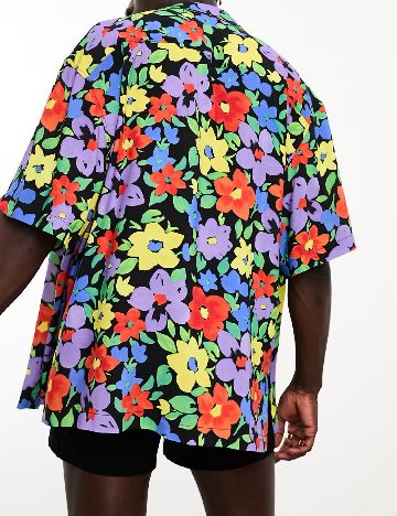 Camasa Oversize ASOS, floral print