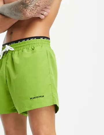 Short de baie We Are We Wear, verde Verde