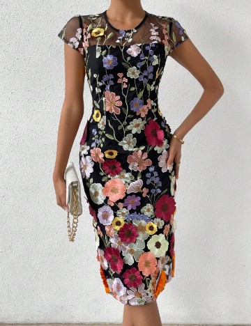Rochie medie SHEIN, negru