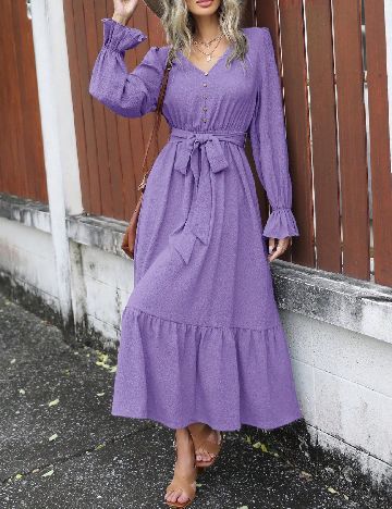 Rochie lunga SHEIN, mov