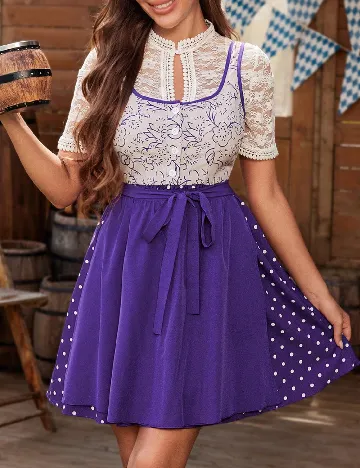 Rochie scurta SHEIN, mov Mov