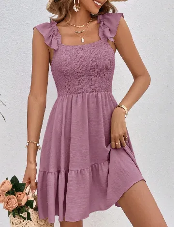 Rochie scurta SHEIN, mov Mov