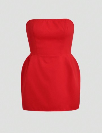 Rochie scurta SHEIN, rosu