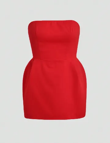 Rochie scurta SHEIN, rosu Rosu