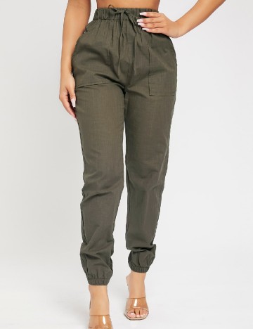 Pantaloni SHEIN, kaki