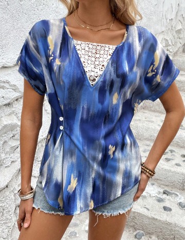 Bluza SHEIN, albastru