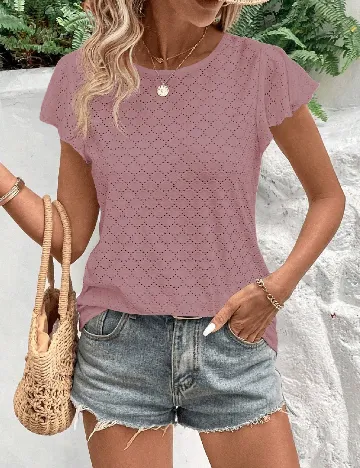 Bluza SHEIN, roz pudra Roz