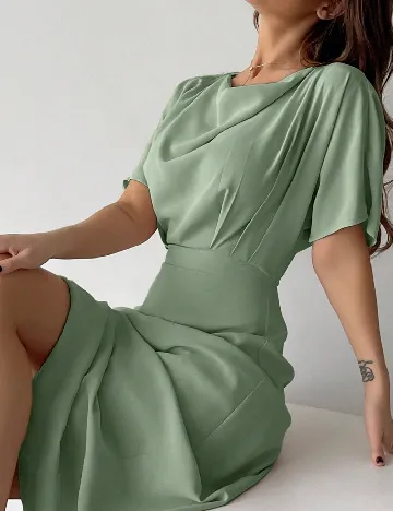 Rochie medie SHEIN, verde Verde