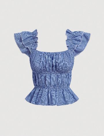 Top SHEIN, albastru