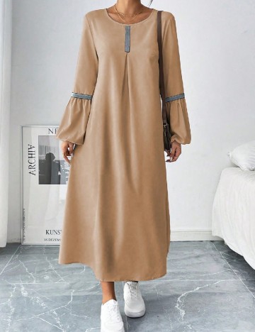 Rochie medie SHEIN, maro