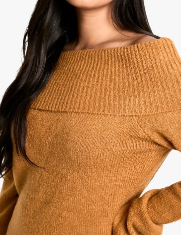 Rochie scurta Boohoo, maro