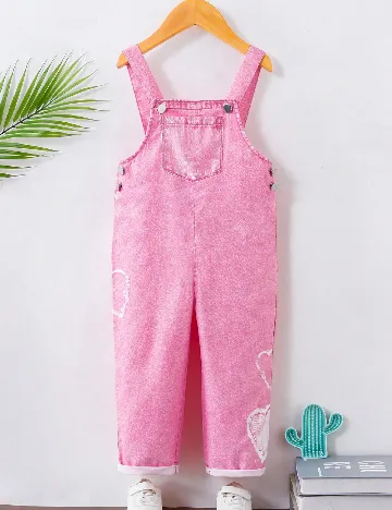 Salopeta Shein Kids, roz Roz