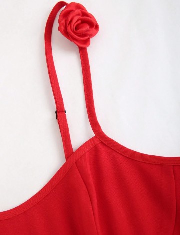 Rochie medie SHEIN, rosu