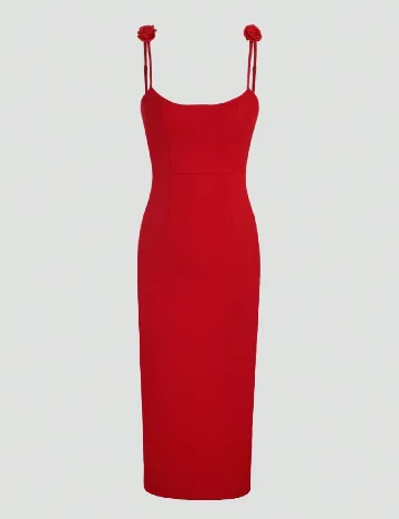 Rochie medie SHEIN, rosu Rosu