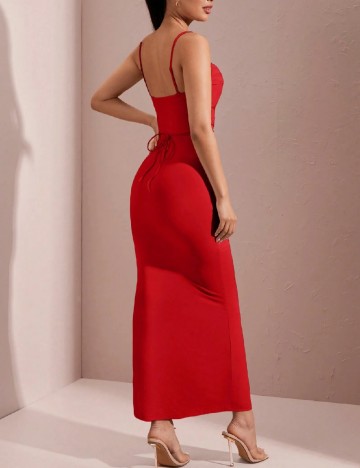 Rochie lunga SHEIN, rosu