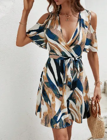 Rochie scurta SHEIN, mix culori Mix culori