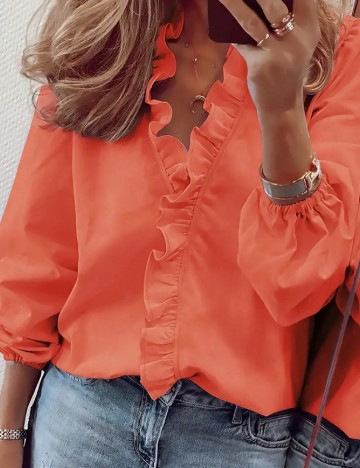 Bluza SHEIN, portocaliu
