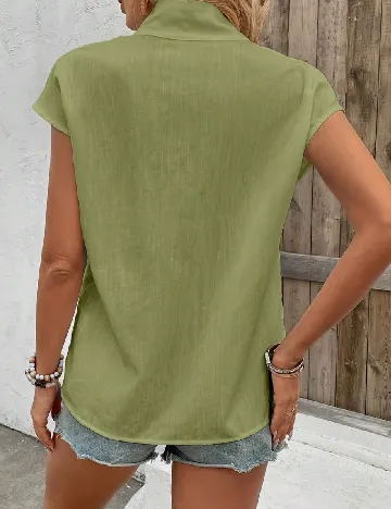 Camasa SHEIN, verde Verde