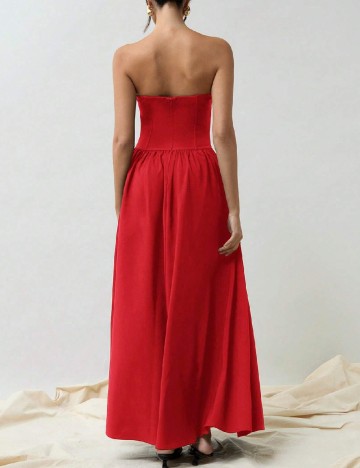 Rochie lunga SHEIN, rosu